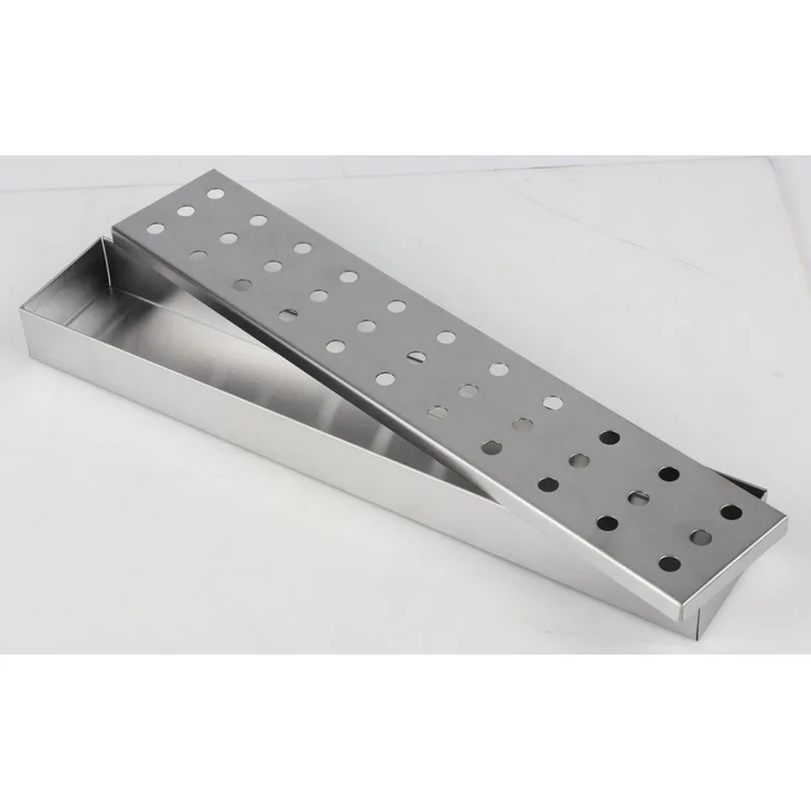 Landmann Räucherbox Edelstahl Smoker Box für Gasgrill & Holzkohlegrill BBQ Zubehör – Bild 6