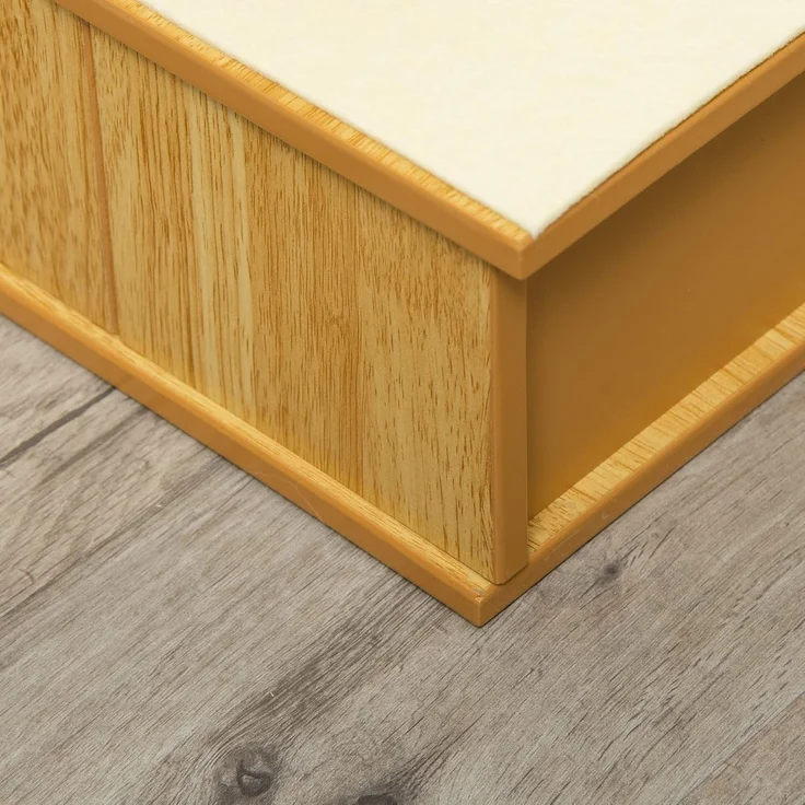 PawHut Haustiertreppe 4-stufig mit rutschfester Matte (Katzentreppe, 1-St, Hundetreppe), Rutschfeste Stufen mit abnehmbaren Teppichen – Bild 9