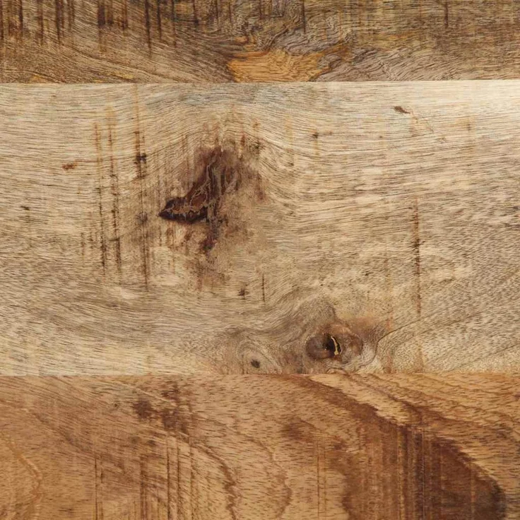vidaXL Kleiderständer 80x40x190 cm Raues Massivholz Mango 4015961 – Bild 9