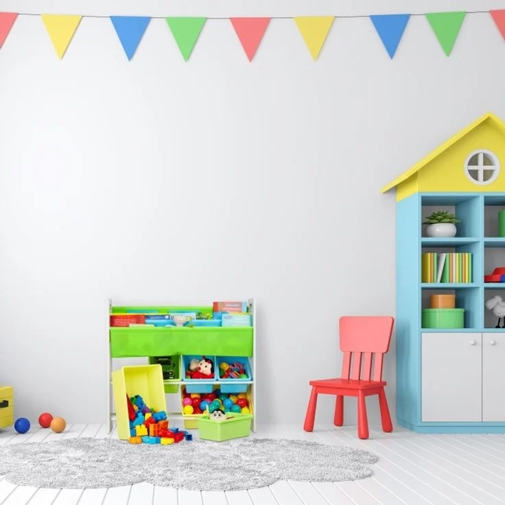 Kinderregal mit 10 Fächern und Motiv – Bild 6