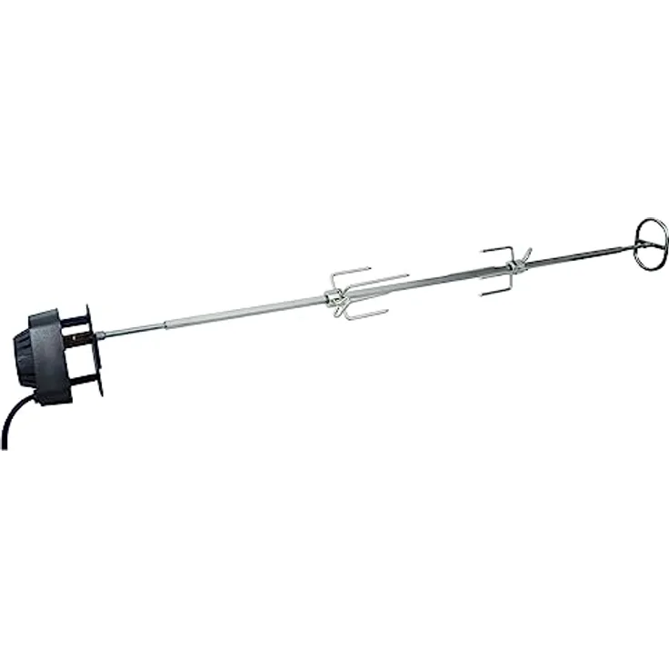 SANTOS Magnetischer Drehspieß für SANTOS S-518 & Free S-510, elektrische Rotisserie mit Edelstahlspieß und Magnethalterung