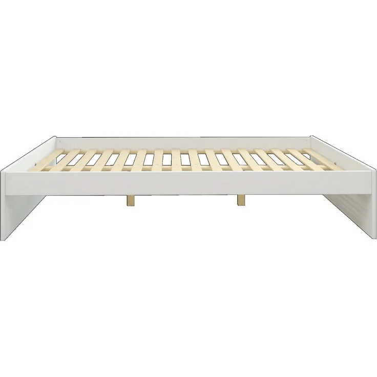OTTO home Bett Magdala, Futonbett, schlichtes Design, Top Qualität (Belastbarkeit: 200KG), aus robustem MDF, Breite Liegefläche 140 cm, Bettkasten optional – Bild 3