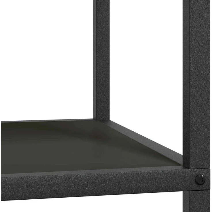 vidaXL Küchenaufbewahrung mit Regal Schwarz 60 x 50 x 92 cm Stahl 874954 – Bild 9