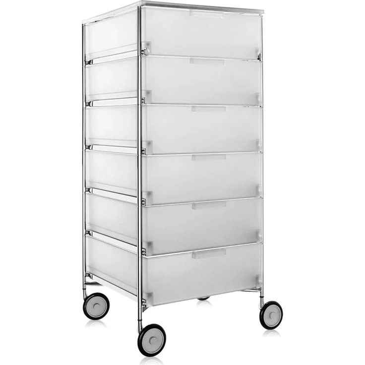 Kartell Mobil Aufbewahrungsschrank Stahl/Verchromt – Bild 1