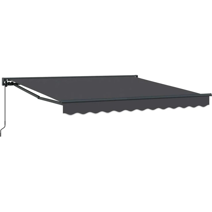 vidaXL Markisenrahmen Anthrazit 350 x 250 cm 3330221 – Bild 2