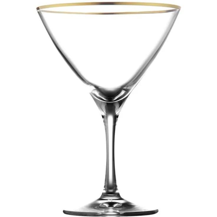 Cocktailglas Kristall Pure Gold clear (17,4 cm)