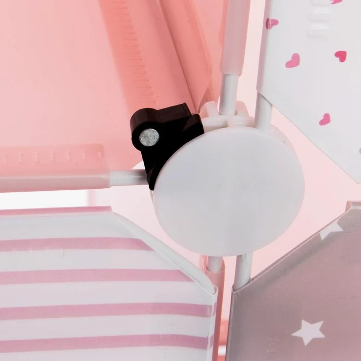 ATMOSPHERA Schrank mit Schubladen für kleine Gegenstände für Kinderzimmer, 94,5 x 32 x 109 cm Rosa – Bild 4