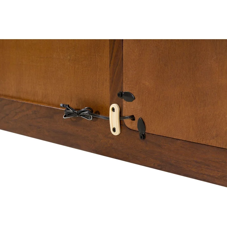 Sideboard Sheesham 146 x 40 x 80 walnuss gewachst TORONTO LUX #286 – Bild 5