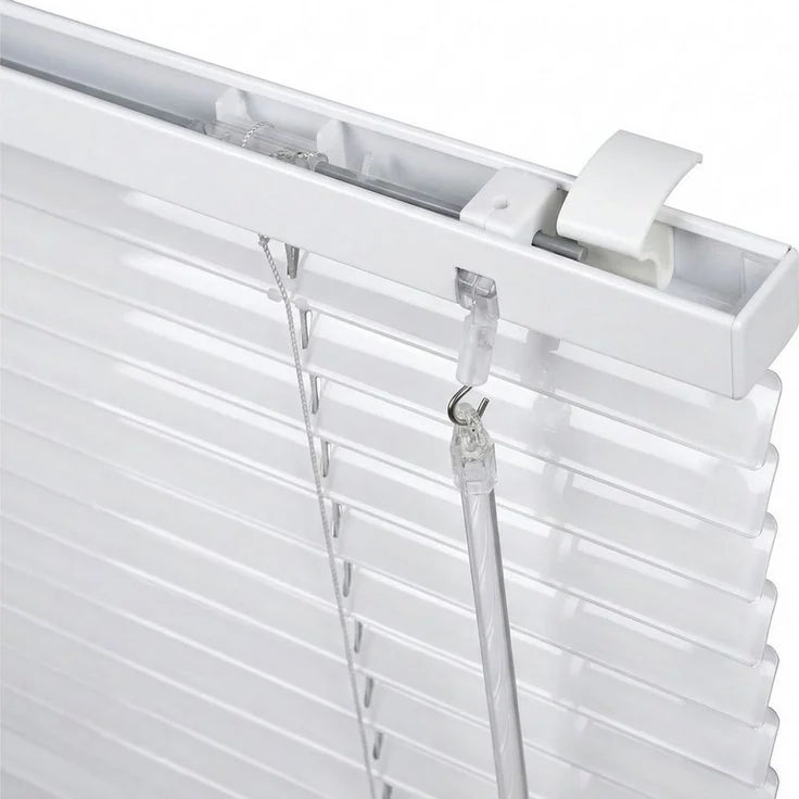 Sekey Jalousie Aluminium-Jalousie Klemmfix ohne Bohren für fenster Sichtschutz, freihängend, 25mm Alu-Lamellen, Klemmfix ohne Bohren, inkl. Zubehör – Bild 3