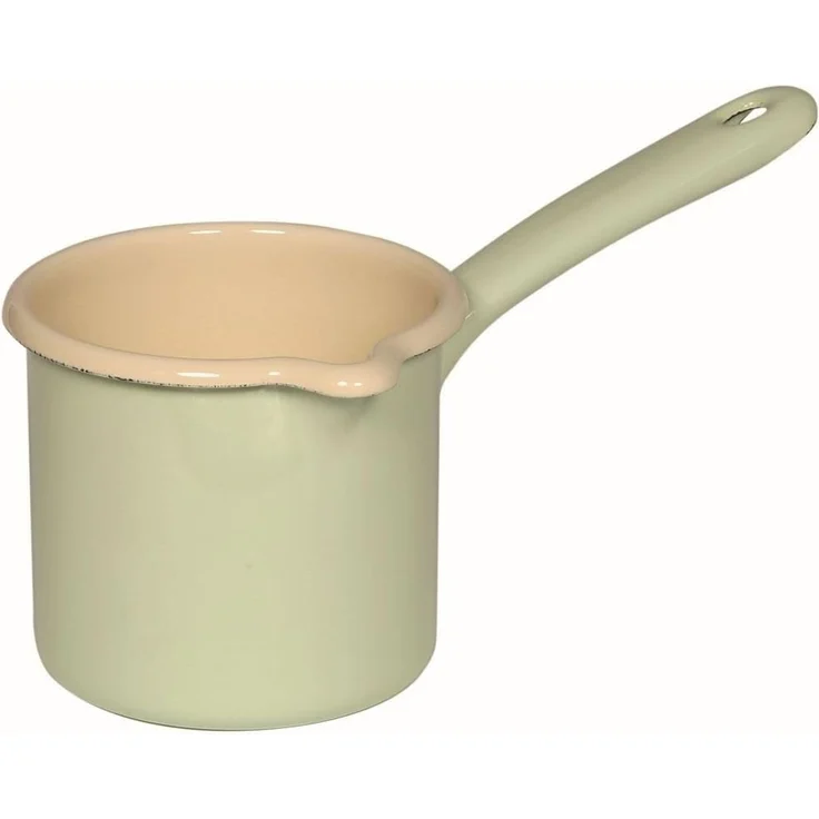 Riess Schnabeltopf mit Stiel Milchtopf | Nilgrün 10cm – Bild 1