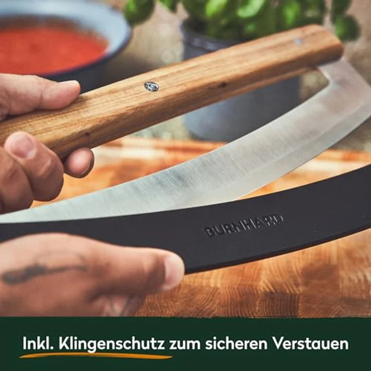 Burnhard Pizza Wiegemesser – Bild 10