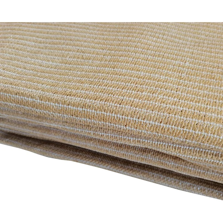 Rebecca Mobili Sonnenschutz Sonnensegel für Außenbereich Outdoor Beige Dreieckig Schwimmbad Befestigungsseil Polyethylen UV-Schutz 3,6 x 3,6 x 3,6 m (Cod. RE6340) – Bild 6