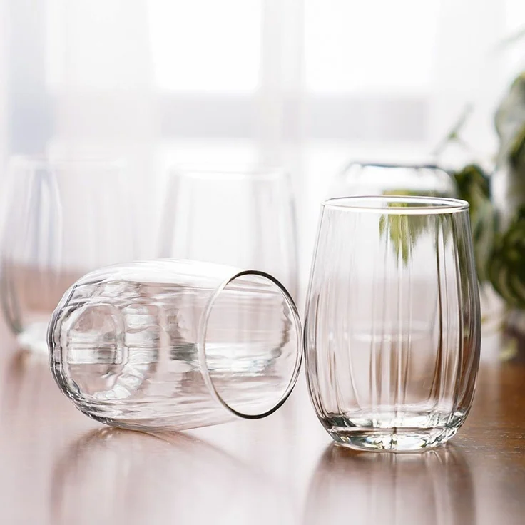 Hermia Concept 'PB-420405' Gläser-Set (6-teilig), Transparent, 6,6 x 6,6 x 11 cm, 380 ml – Bild 2