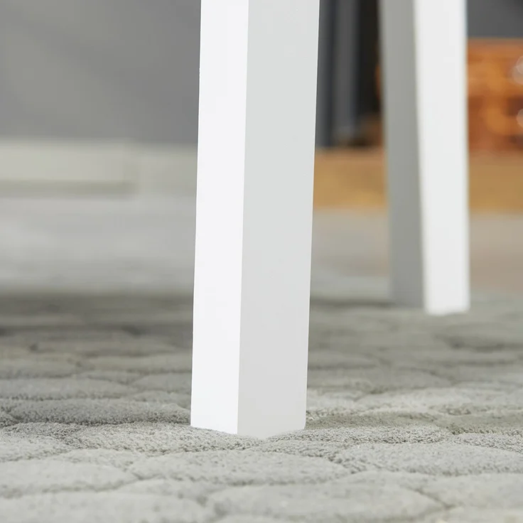 4er-Set Esszimmerstühle Küchenstühle Stühle, Massivholz, 41 cm x 46,5 cm x 85,5 cm, Weiß--Weiß--85.5x41x46.5cm--YOUDENOVA – Bild 10