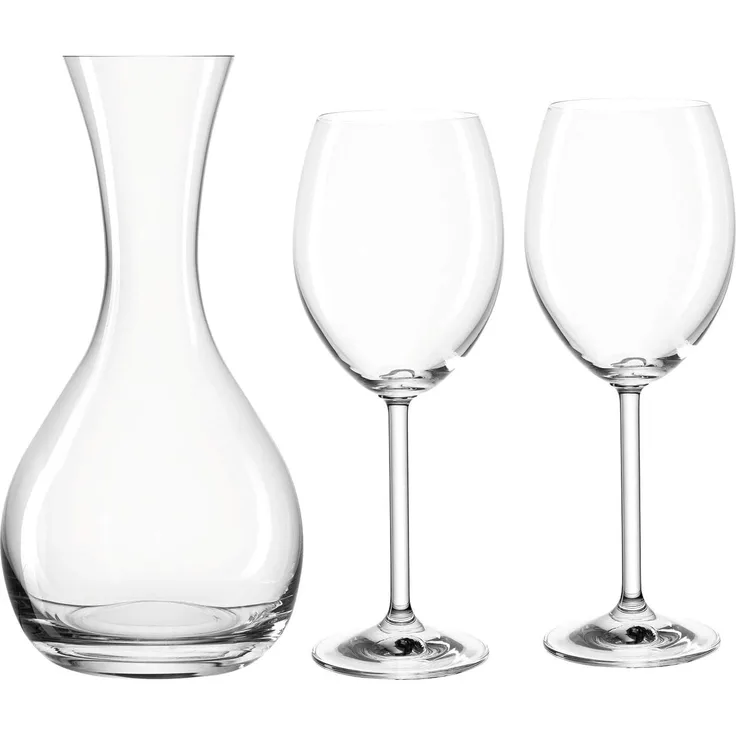 montana: :pure Weinset, 3-tlg, Karaffe, Rotweinglas, Weinkaraffe, Weinglas, Rotwein Glas, 042795