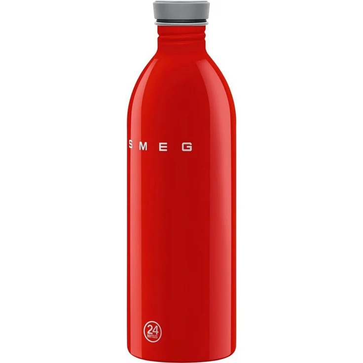 SMEG x 24Bottles Edelstahl Trinkflasche Wasserflasche 1L Rot WBF02RD