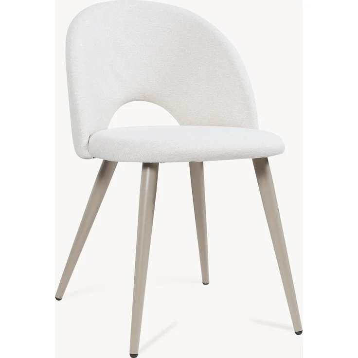 Esszimmerstuhl Karijoki 6er Set Webstoff Beige [en. casa] – Bild 6