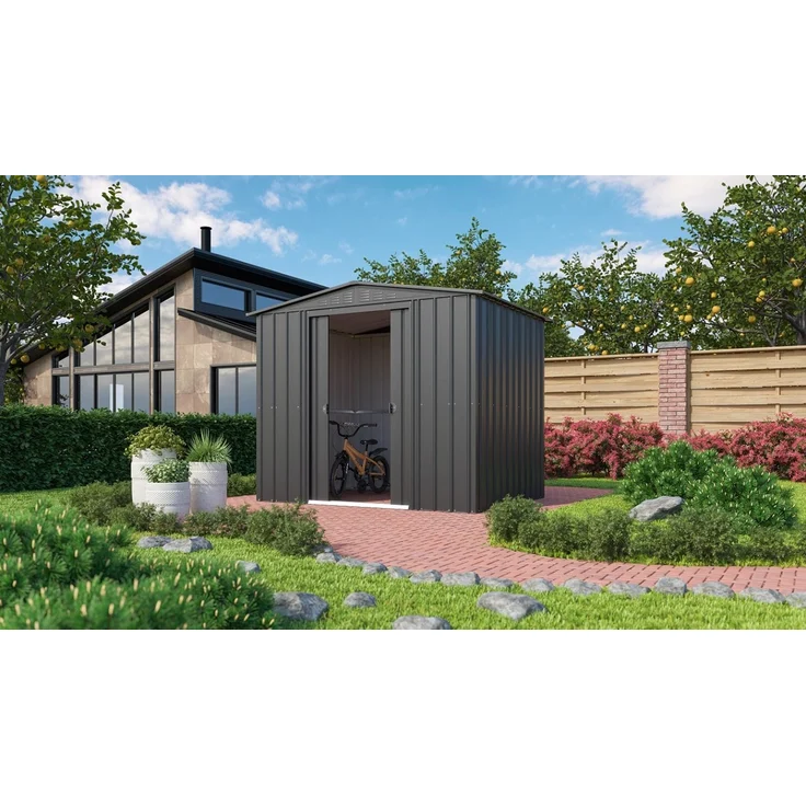 Globel Gerätehaus "Gartenmanager Dream" 86, anthrazit – Bild 5
