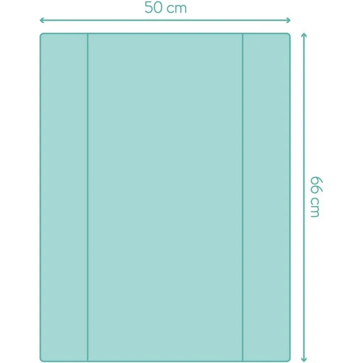 Fillikid Wickelauflage Keilwickelauflage Small, Cube Grey – Bild 2