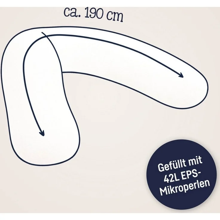 Julius Zöllner Stillkissen Nappi Sunshine 190 – Bild 2