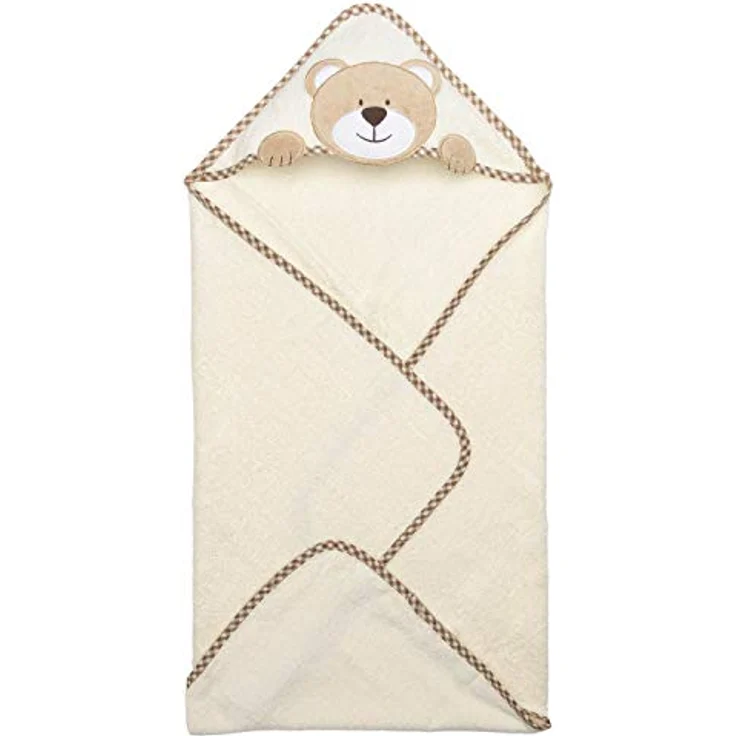 all Kids United Kapuzenhandtuch Baby Kapuzenhandtuch–Weiches Kuscheliges Baumwoll-Badetuch für Kinder, Baby Baumwoll Badetuch Bade-poncho – Bild 4