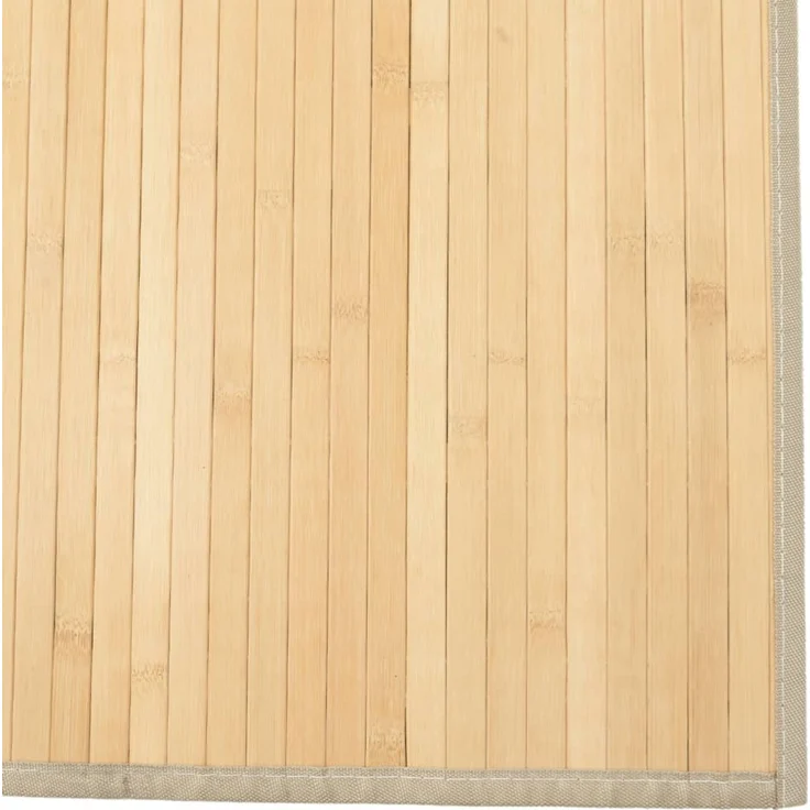 vidaXL Teppich Rechteckig Hell Natur 80x100 cm Bambus 376903 – Bild 6