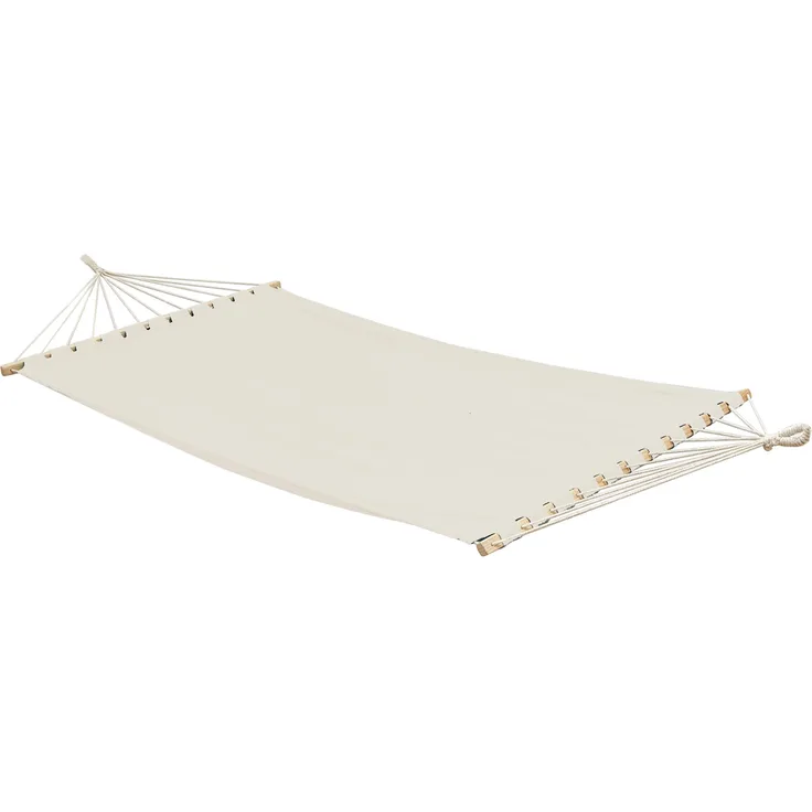 2 Personen Hängematte Relaxmatte 285x120cm bis 150kg Beige