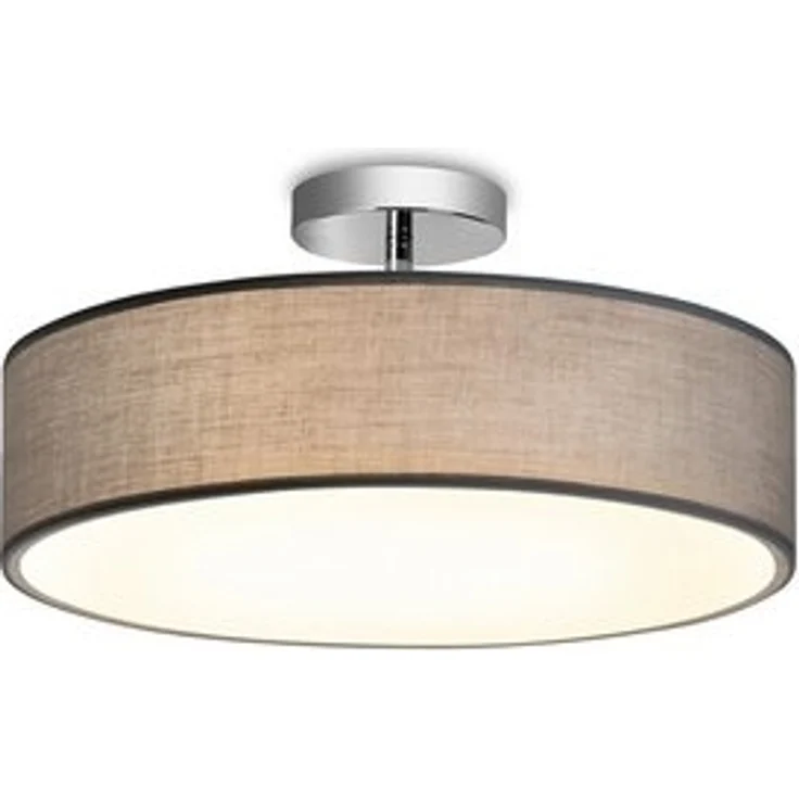 Zedelmaier Lampenschirm Deckenlampe Deckenleuchte mit Stoff-Lampenschirm, Wohnzimmerlampe Schlafzimmer Kinderzimmer Flur Lampe – Bild 6