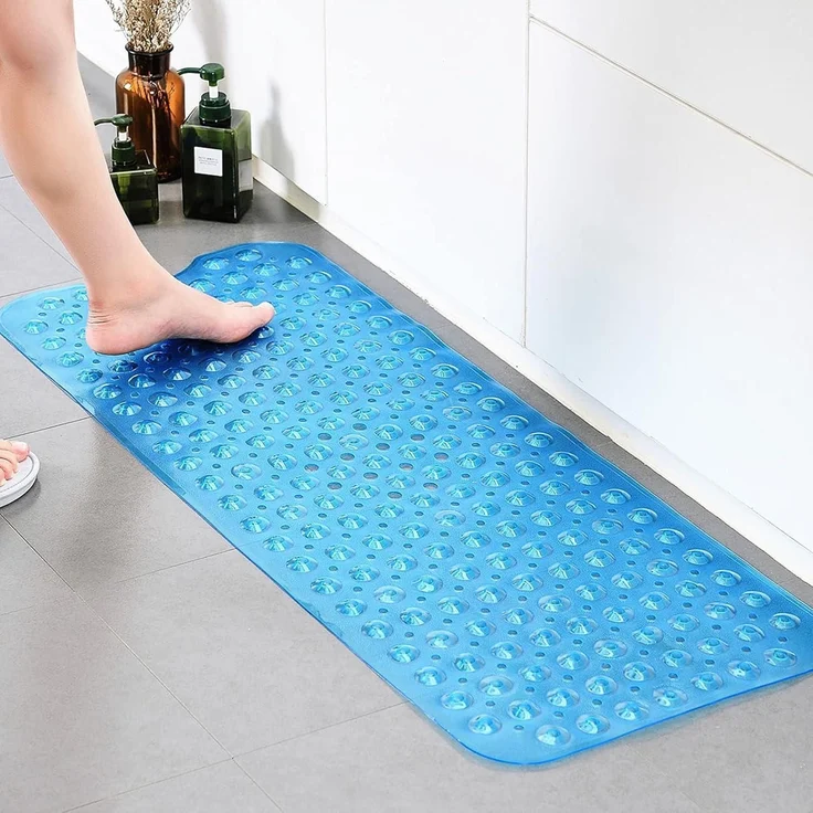 Badematte mit Rutschschutz für Wanne und Dusche – Bild 7