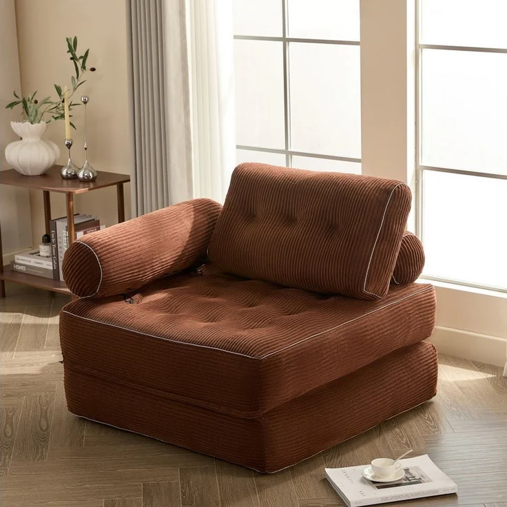 LITBIRD Schlafsofa faltbar, 4-in-1 Multifunktionssofa, Sitzsack-Sofa, Relaxsessel, 1 Teile, Spielsofa & Gästebett für kleine Räume – Bild 1