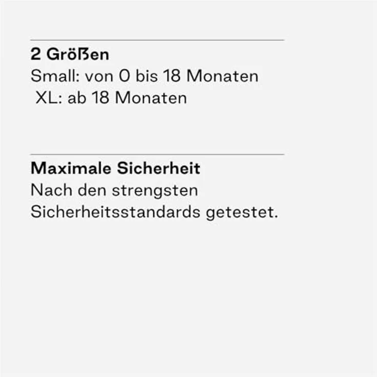 Jané Nackenkissen Baby Auto, Kopfstütze Kind, Reise und Schlafkomfort, Größe XL ab 18 Monate, Grau – Bild 5
