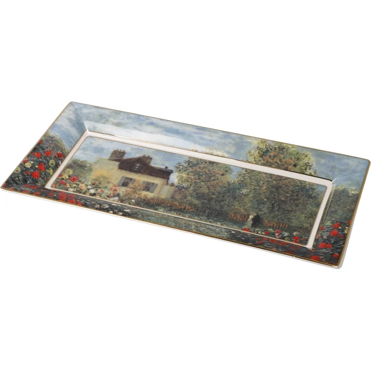 Goebel / Claude Monet - Das Künstlerhaus,Schale,Monet-Künstlerhaus,24,0cm x 12,0cm x 2,0cm / New Bone China / 24,0cm x 12,0cm x 2,0cm – Bild 2