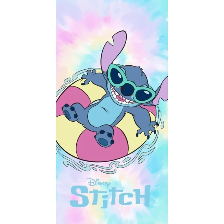 Disney Lilo & Stitch Strandtuch 70 × 140 cm leicht und schnelltrocknend – Bild 1