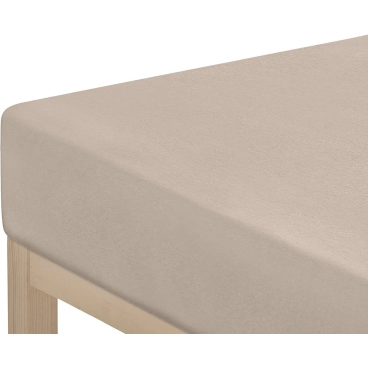 OTTO home Spannbettlaken Cremona, in PREMIUM Qualität aus 96% Baumwolle & 4% Elasthan, Single-Jersey, Gummizug: rundum, (1 Stück), Größe ab 90x200 cm, in 145g/m² sowie 180 g/m² erhältlich – Bild 2