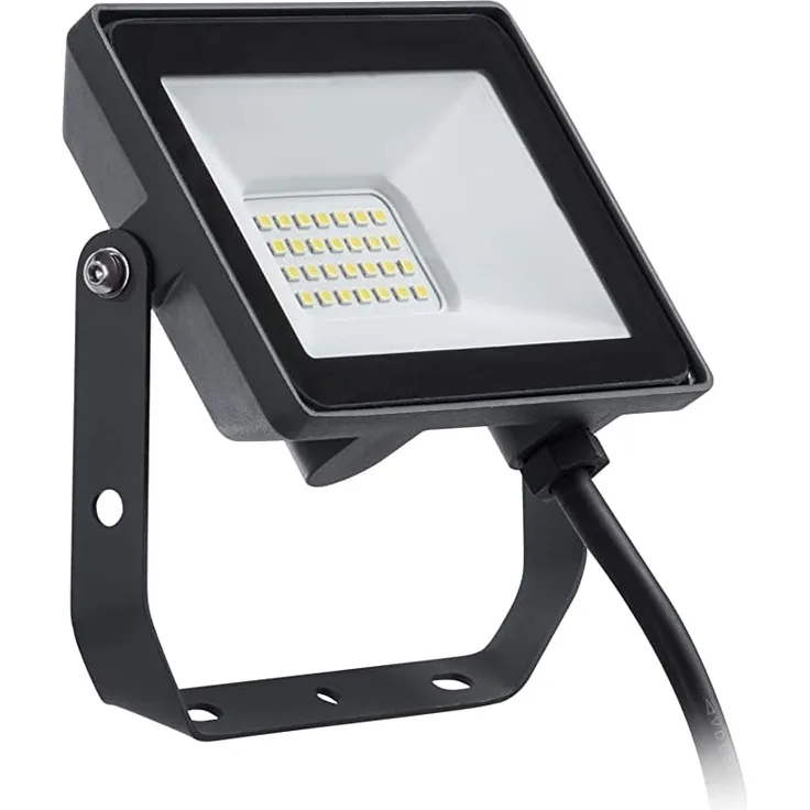Philips ProjectLine Flutlicht, 20W, 4000K, mit Sensor, schwarz