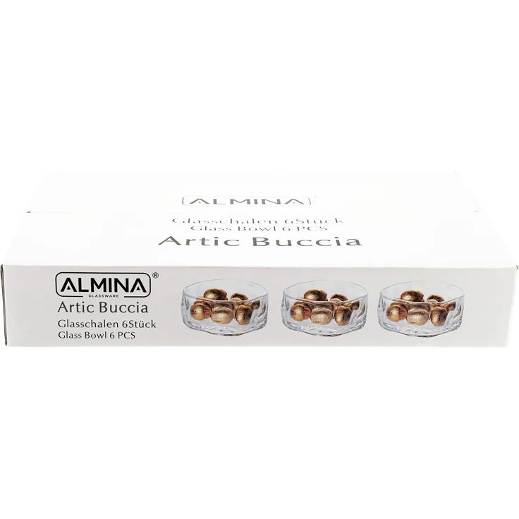 Artic Buccia Glasschalen Set 6-teilig - Dessert-, Snack- & Servierschalen – Bild 5