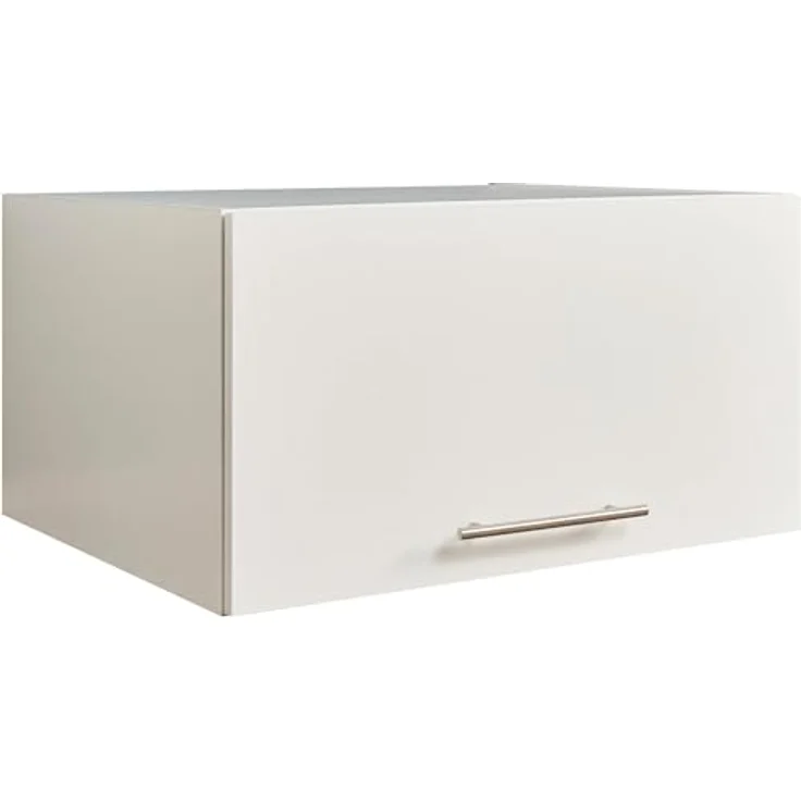 Schrankaufsatz >LAUNDREEZY< in weiß, Holzwerkstoff - 67,5x38x67,5cm (BxHxT) – Bild 2