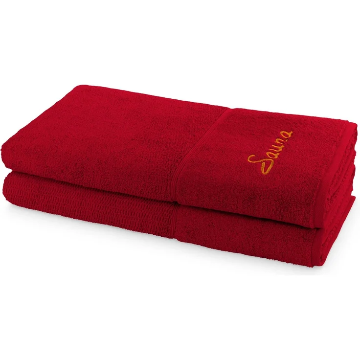 Möve for frottana Saunatuch, Walkfrottier (Set, 2-St) – Bild 1