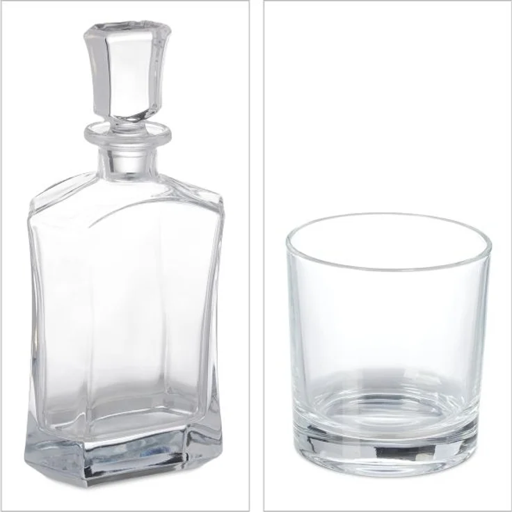 5-tlg. Whisky Set mit Karaffe & Gläsern – Bild 9