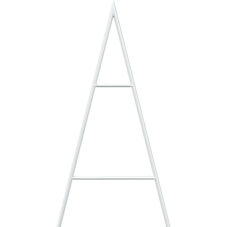 vidaXL Metall Weihnachtsbaum KUOPIO 60 cm Stahl Weiß 42053828 – Bild 5
