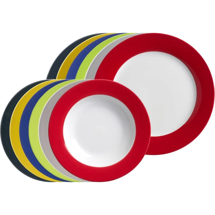 Ritzenhoff & Breker DOPPIO Tafelservice 12-teilig Mix – Bild 1