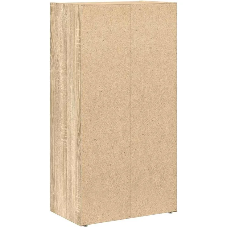 vidaXL Bücherregal Sonoma-Eiche 40x24x77 cm Holzwerkstoff 860366 – Bild 7