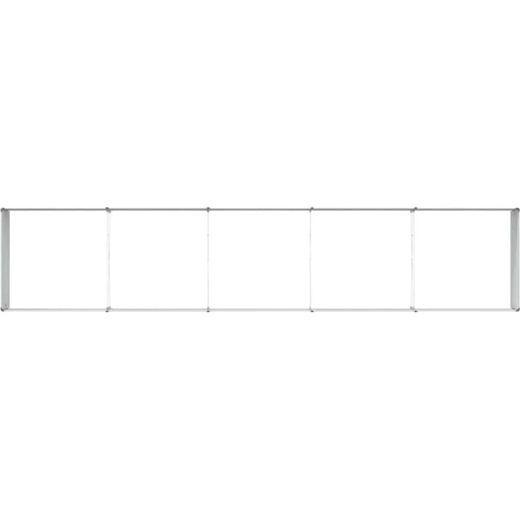 vidaXL Hochbeet Hellbraun 400 x 80 x 45 cm Verzinkter Stahl 42017339 – Bild 7