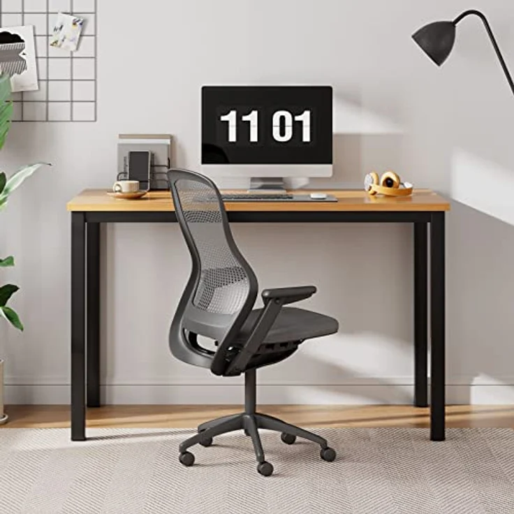 SogesHome Computertisch PC Schreibtisch 80 x 40 x 75 cm Büro Workstation für Home Office Verwenden Schreibtisch, Esstisch Konferenztisch AC3BB-8040-SH – Bild 7