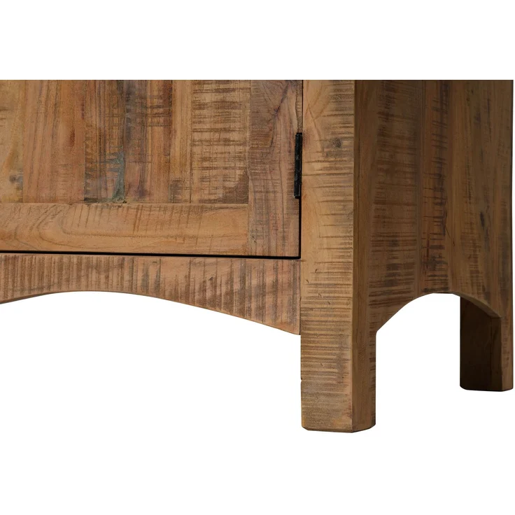 Kleiderschrank Akazie 118x60x198 natur versiegelt NATURE OF SPIRIT #242 – Bild 3