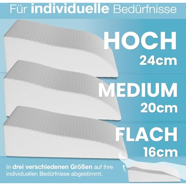 Bestschlaf Lagerungskissen für Beine, Erwachsene – Bild 5