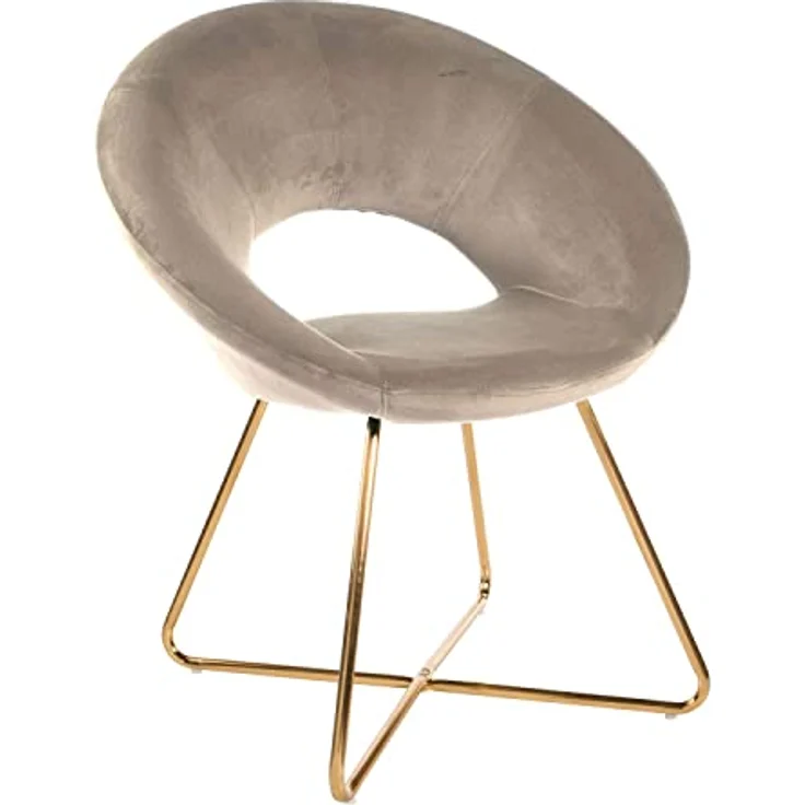 Montemaggi Sessel, Leder, Beige, 71 x 59 x 84 cm MEP39T – Bild 2