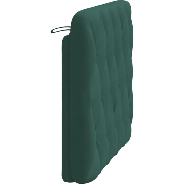 vidaXL Kopfteil-Kissen Dunkelgrün 100 cm Samt 374717 – Bild 6