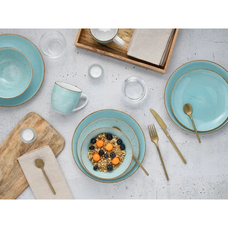 Vintage Nature Aqua, Kombiservice 16-tlg (mo) – Bild 5