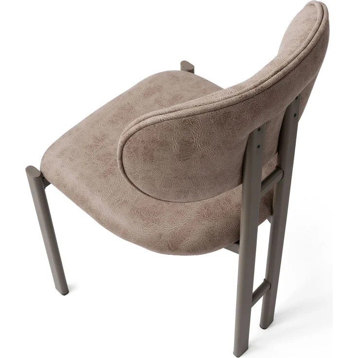 Skye Decor 'Muriz - 4966' Stuhlset (2-teilig), Nerz / Cappuccino, 43 x 83 x 47,5 cm – Bild 5